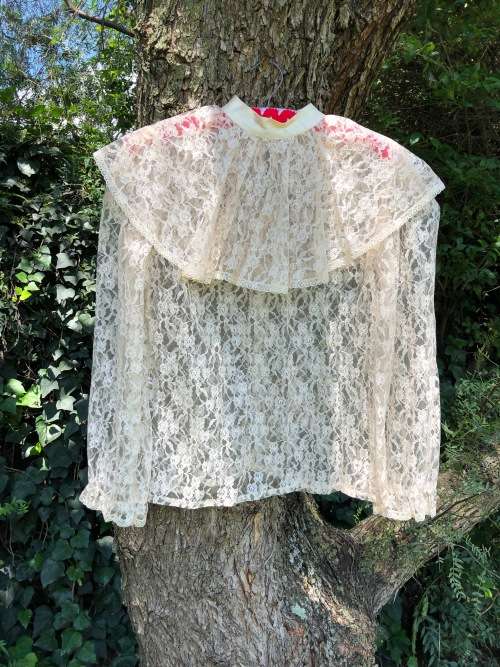 Vintage Lace Long Sleeve Top