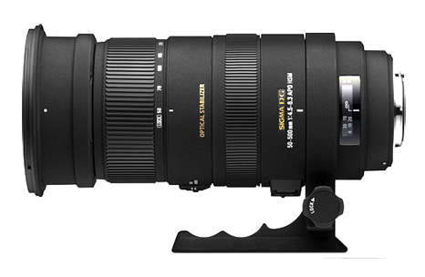 Tamron Sigma 50-500mm f/4.0-6.3 Lens with free hood and UV filter