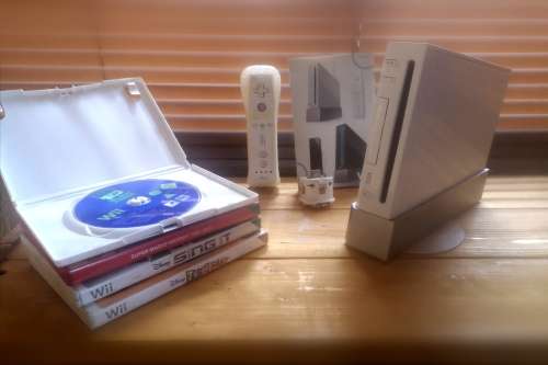 Nintendo Wii Console with extra stuff