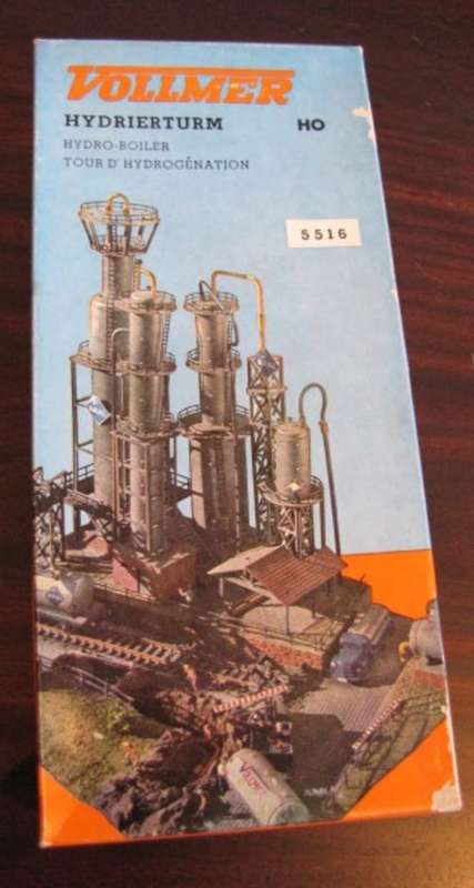 Vollmer HO Oil Refinery set of kits (Hydrierturm)
