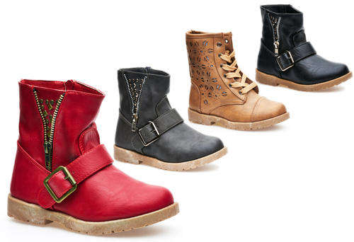 Girls' | Kiddies & Toddlers in House Ankle Pu Upper Boots (GFC55&GFC57)