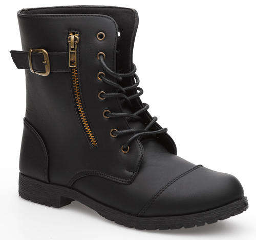 Ladies In House Buckle Side Zip Boot (FC781)