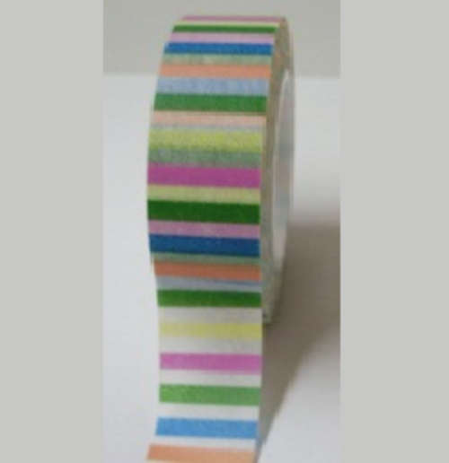 Horizontal Candy Stripe Washi Tape