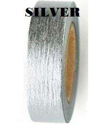 Silver Washi Tape