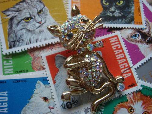 SALE!!! Big Cat Brooch