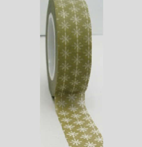 Olive and Stars Washi Tape