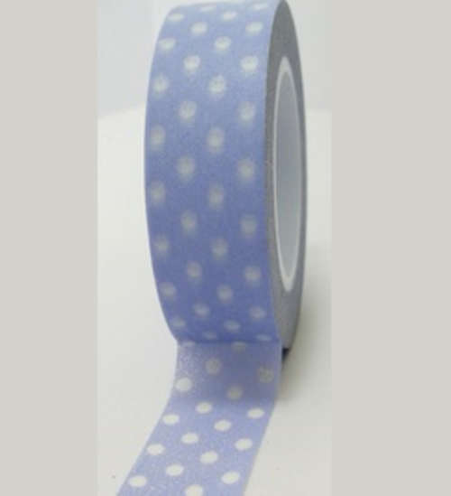 Blue Polka Dot Washi Tape