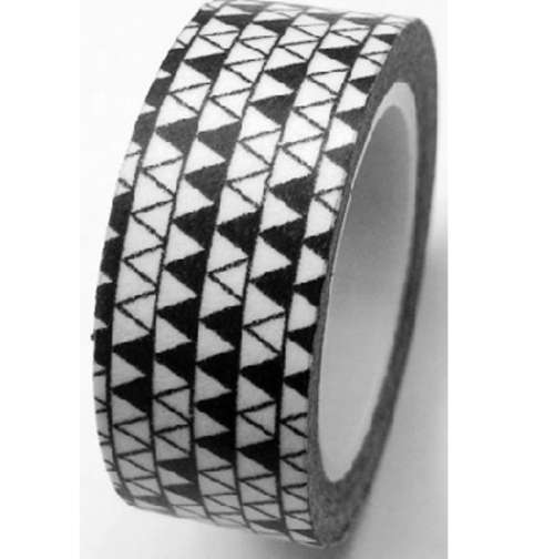 Black Triangle Washi Tape