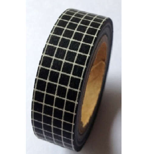 Black Squares Washi Tape