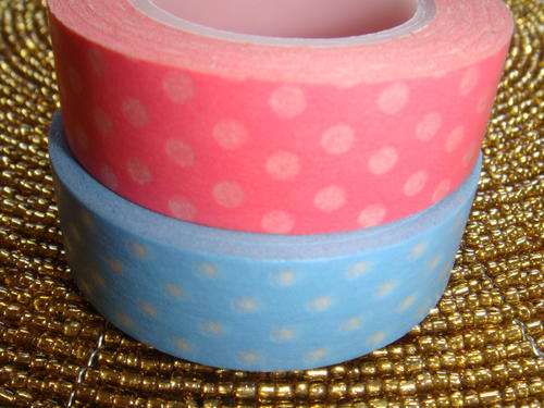 Bright Polka Dot Washi Tape Set