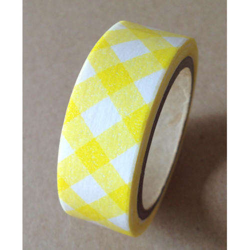 Yellow Blocks Washi Tape