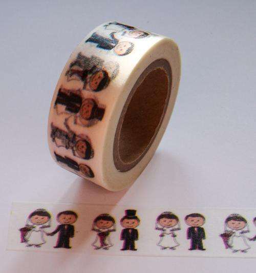 Bride & Groom Washi Tape