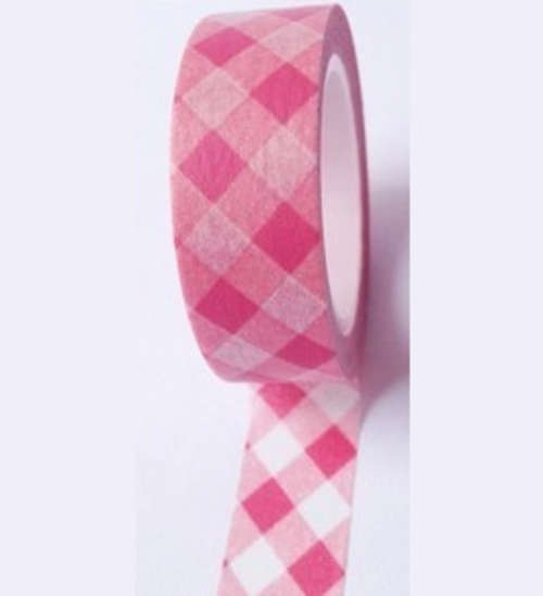 Pink and White Diamonds Washi Tape