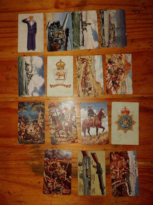 Vintage sticker book SA Defence force