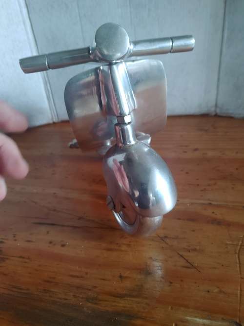 Vespa Scooter Stailess steel ornament