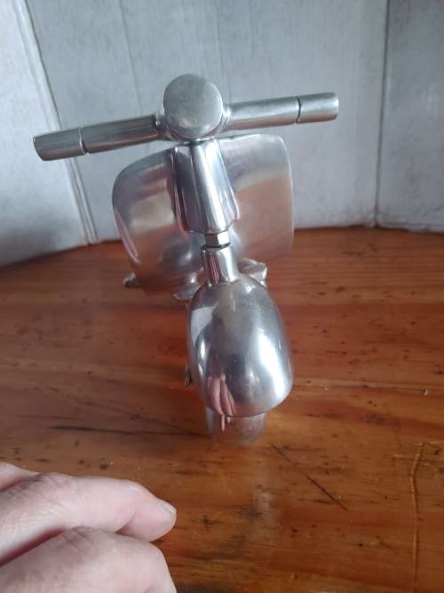 Vespa Scooter Stailess steel ornament