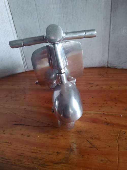 Vespa Scooter Stailess steel ornament