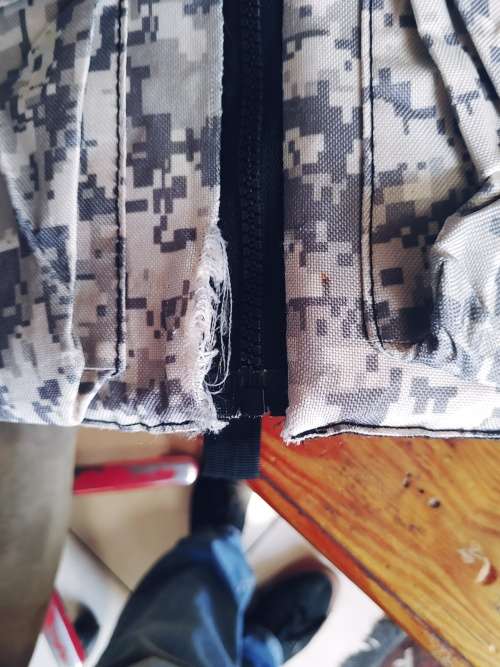 Paintball body armour with pod pack