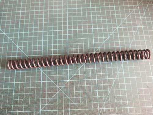Air rifle parts spring