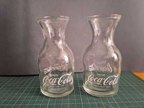 Rare vintage 1970`s Coca cola Carafe/jugs