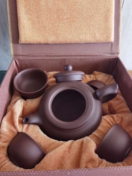 Tea mood saramic purple sand boutique tea set