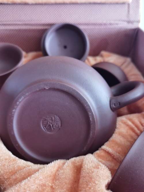 Tea mood saramic purple sand boutique tea set