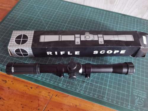 Rifle scope 4 x 20