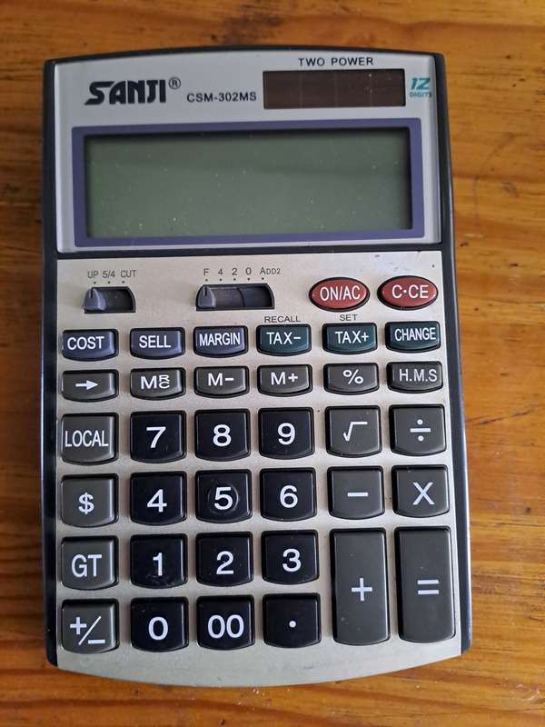 Sanji CSM-302MS Calculator