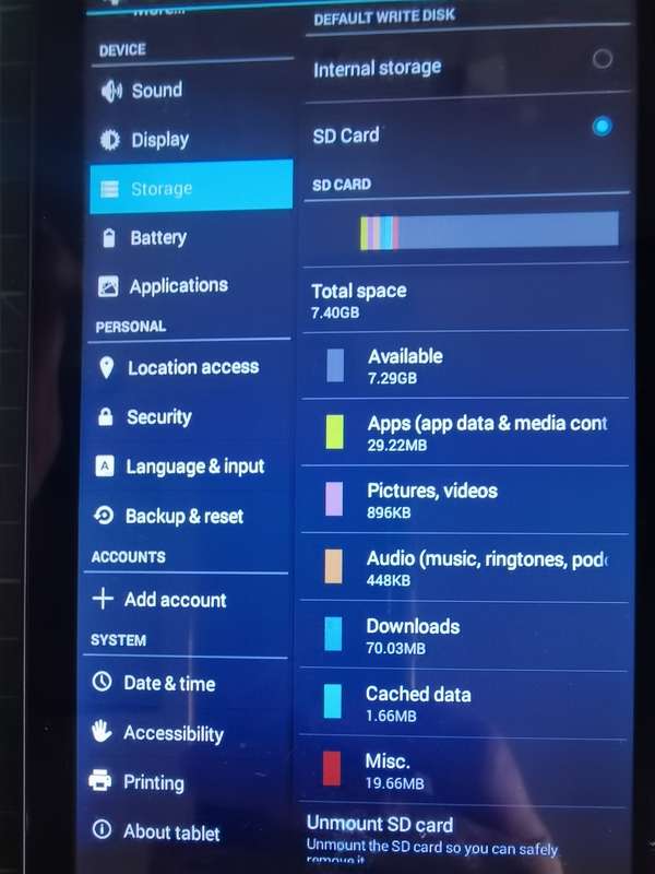 Tablet Vodafone smart tab 3G