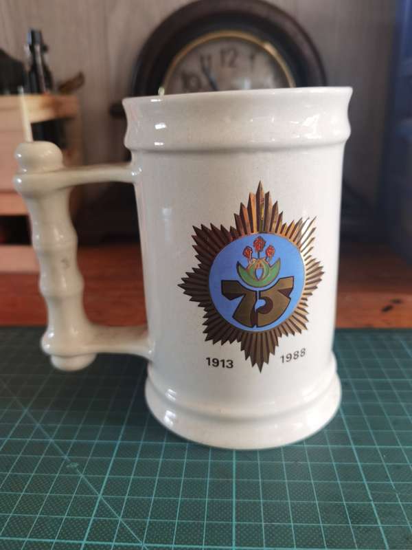 Vintage beer mug 1988