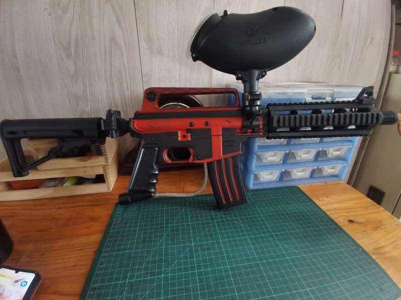 Tippmann Bravo one paintball marker