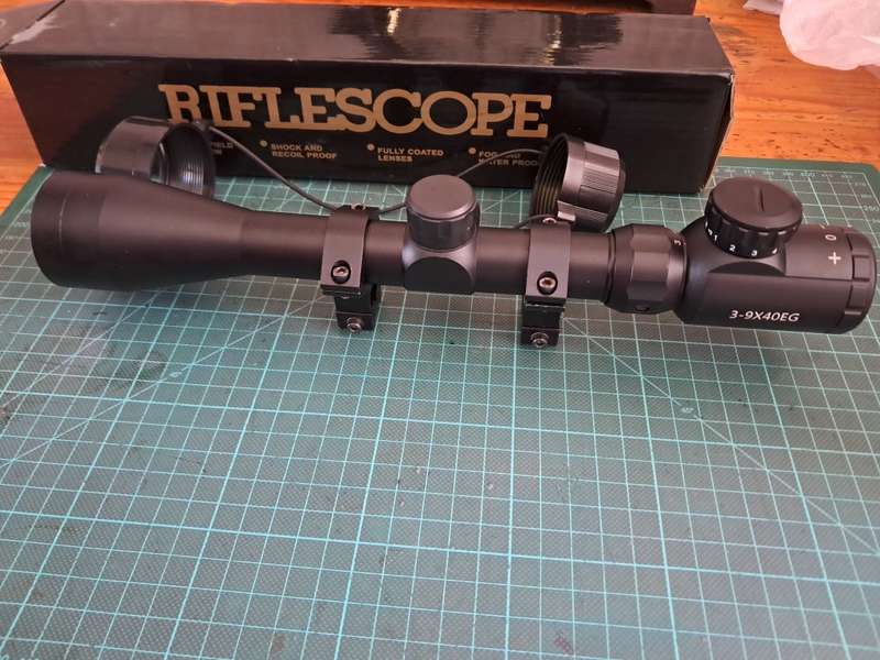 Air rifle scope