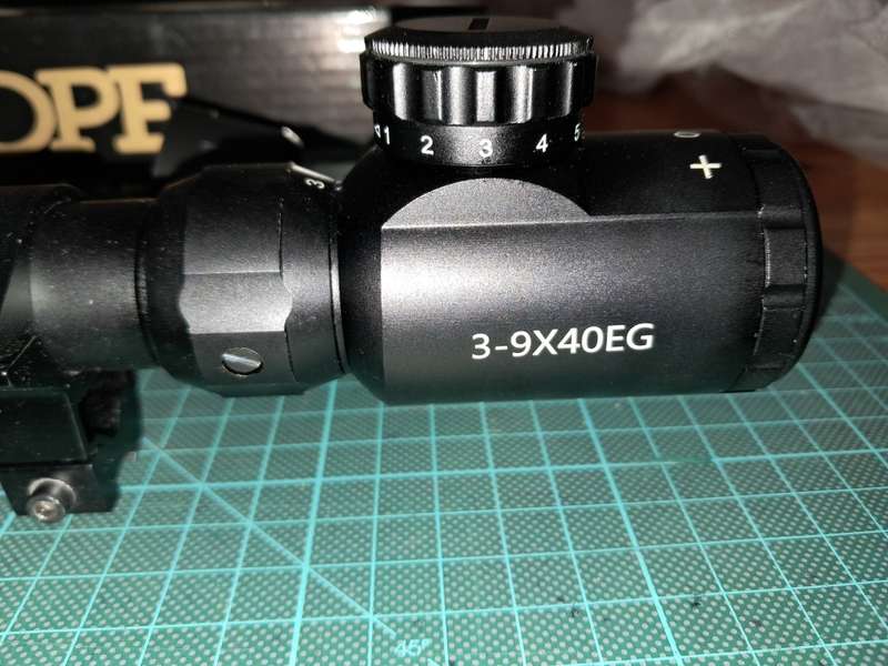 Air rifle scope