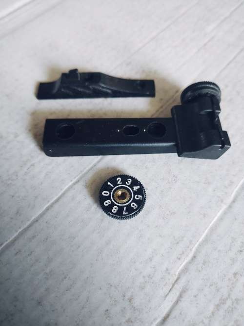 Air rifle Sights feont and rear