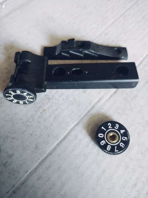 Air rifle Sights feont and rear