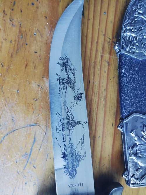 Knife Dagger hindu motive