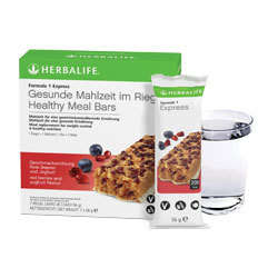 Herbalife Formula 1 Express bar - 7 per box ( Red Berries and Yoghurt Flavour )