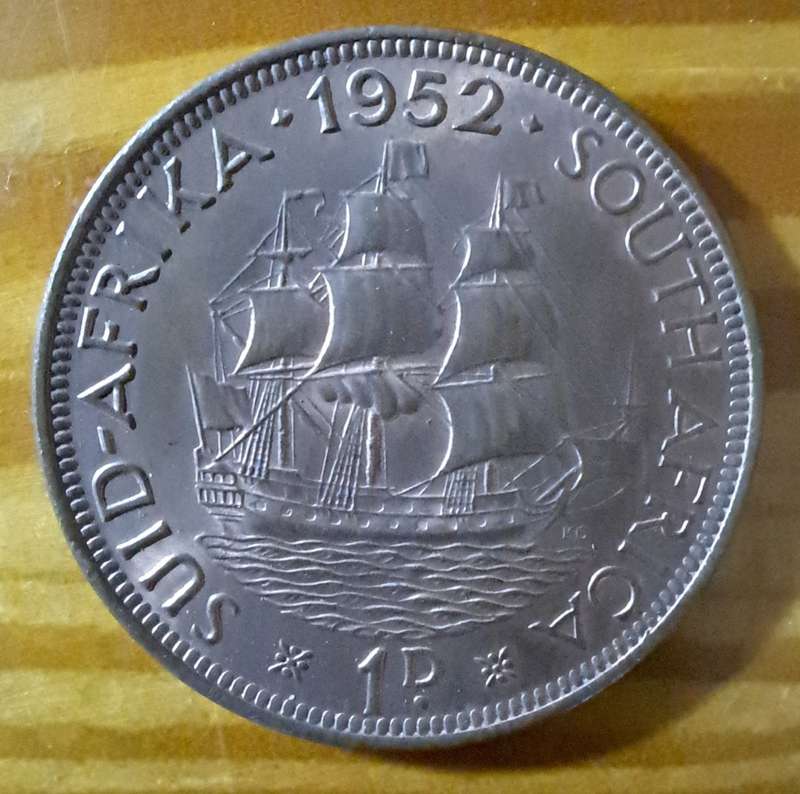 1952 South African Penny