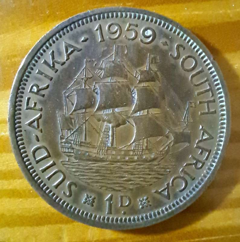 1959 South African Penny