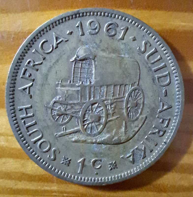 1961 South African 1c