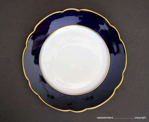 COLLECTABLE VINTAGE PORCELAIN FRENCH LIMOGES FRUIT PLATES 6x