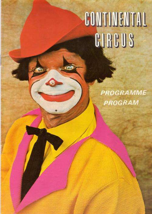 CONTINENTAL CIRCUS BERLIN PROGRAMMME (2) 1974
