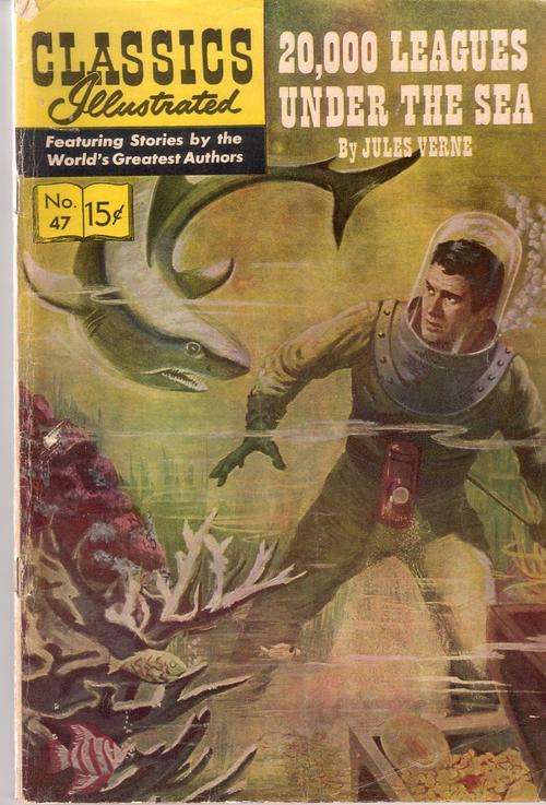 CLASSICS ILLUSTRATED No. 47: 20,000 LEAGUES UNDER THE SEA