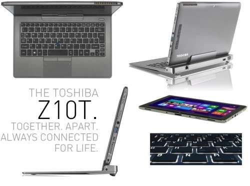 **TOSHIBA PORTAGE Z10**FHD IPS TOUCH 11.6" Display**4th Gen i5**4GB**256GB SSD**Convertable LAPTOP**