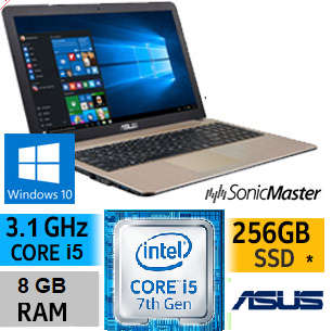 **MONSTER SPEC**7th Gen Core i5**Asus K541U Laptop**1TB**8GB Ram**