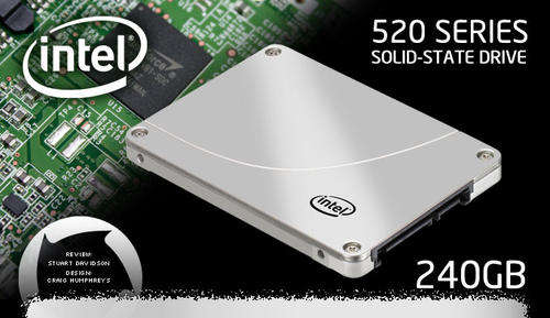 **Excellent as NEW**Intel SSD 520 Series (240GB, 2.5in SATA 6Gb/s, 25nm, MLC)