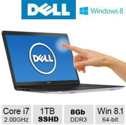**GAMING MONSTER**TOUCHSCREEN**DELL INSPIRON 15R QUAD CORE i7**8GB RAM**1TB SSD**2GB ATI GRAPHICS**