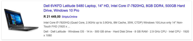 **MONSTER SPEC**Dell Latitude E5480**7th Gen Core i7**8GB DDR4**500GB HDD**14.1" HD**GTX GPU****