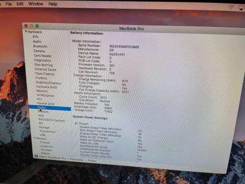 **MacBook PRO 13**Core i5**500GB HDD**8GB Memory**MAC OSX / WIN10**