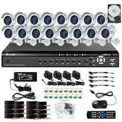 32 Channel CCtv Security System includes 900TVL Cameras & Accessories